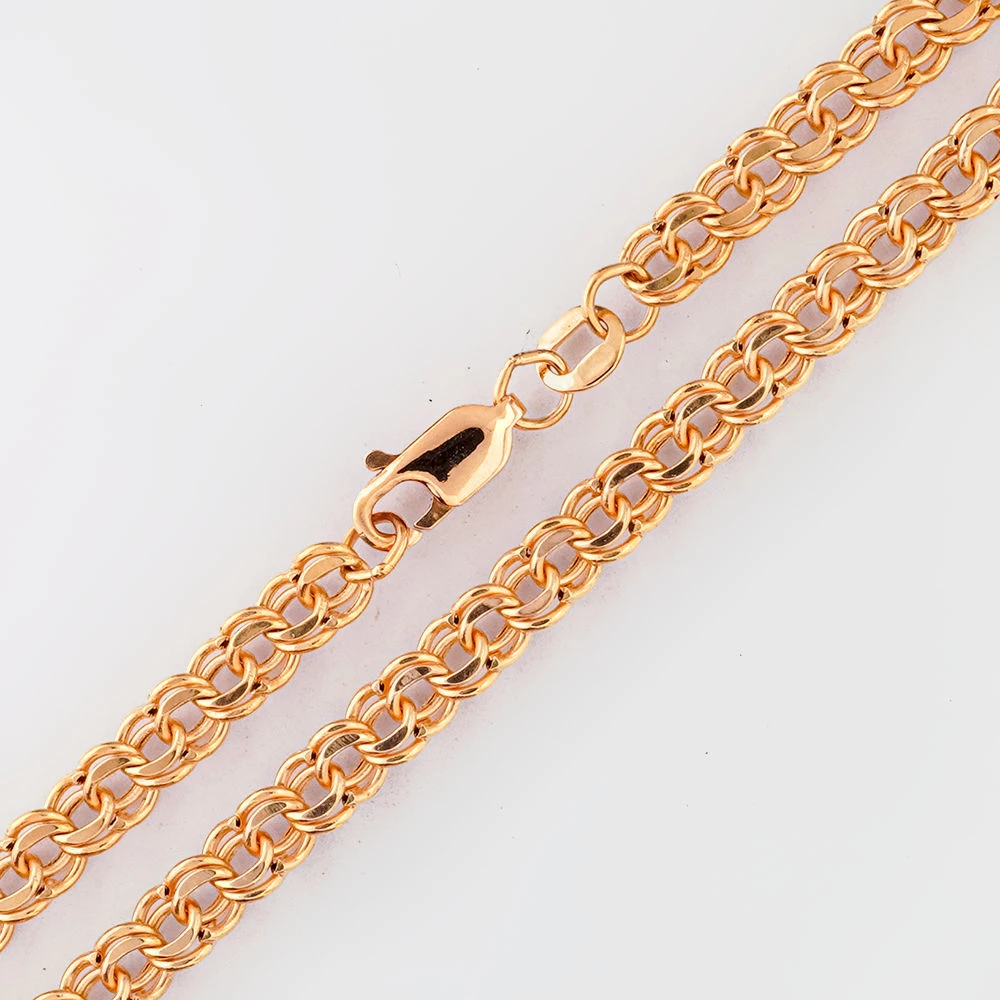 Цепь из красного золота 585 пробы