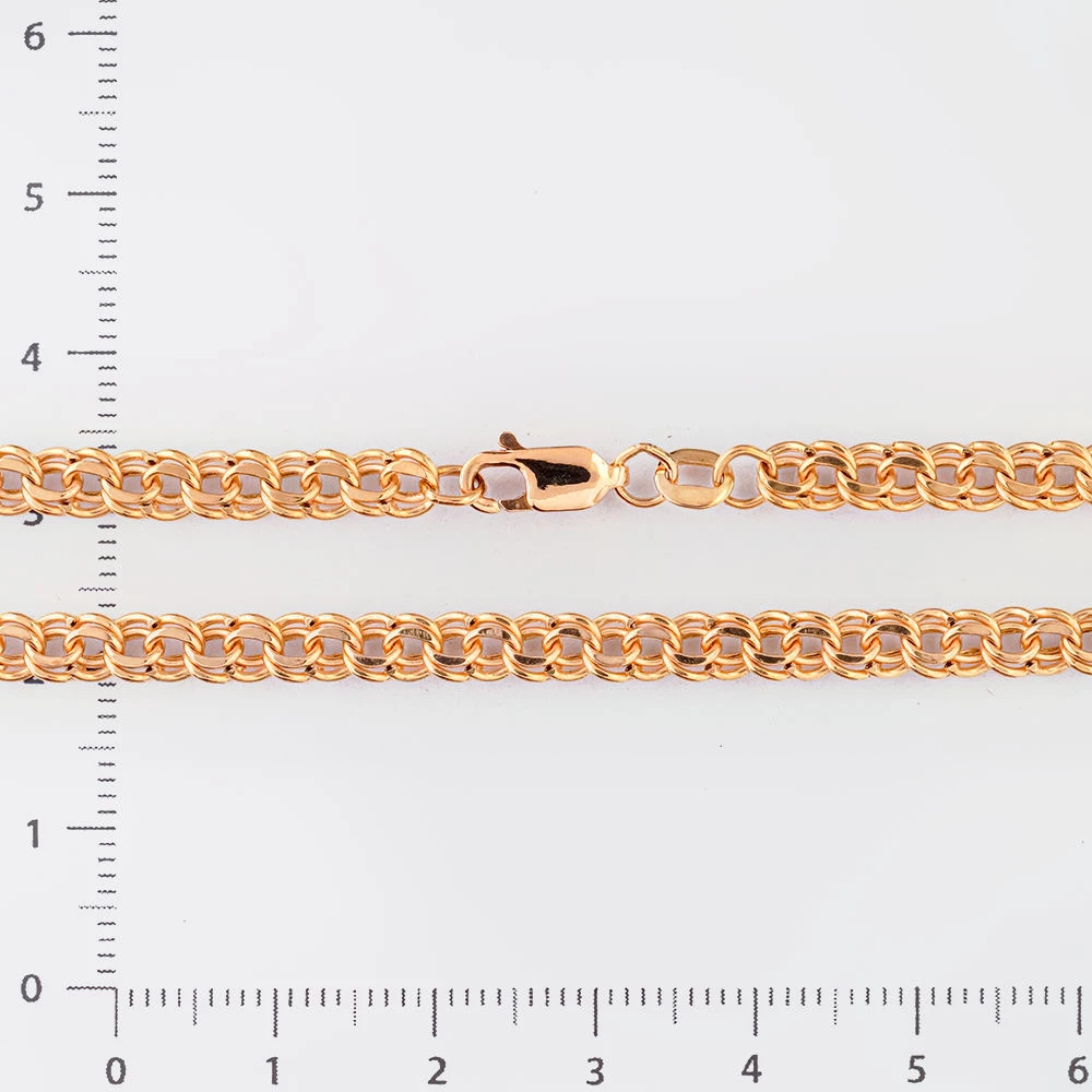 Цепь из красного золота 585 пробы