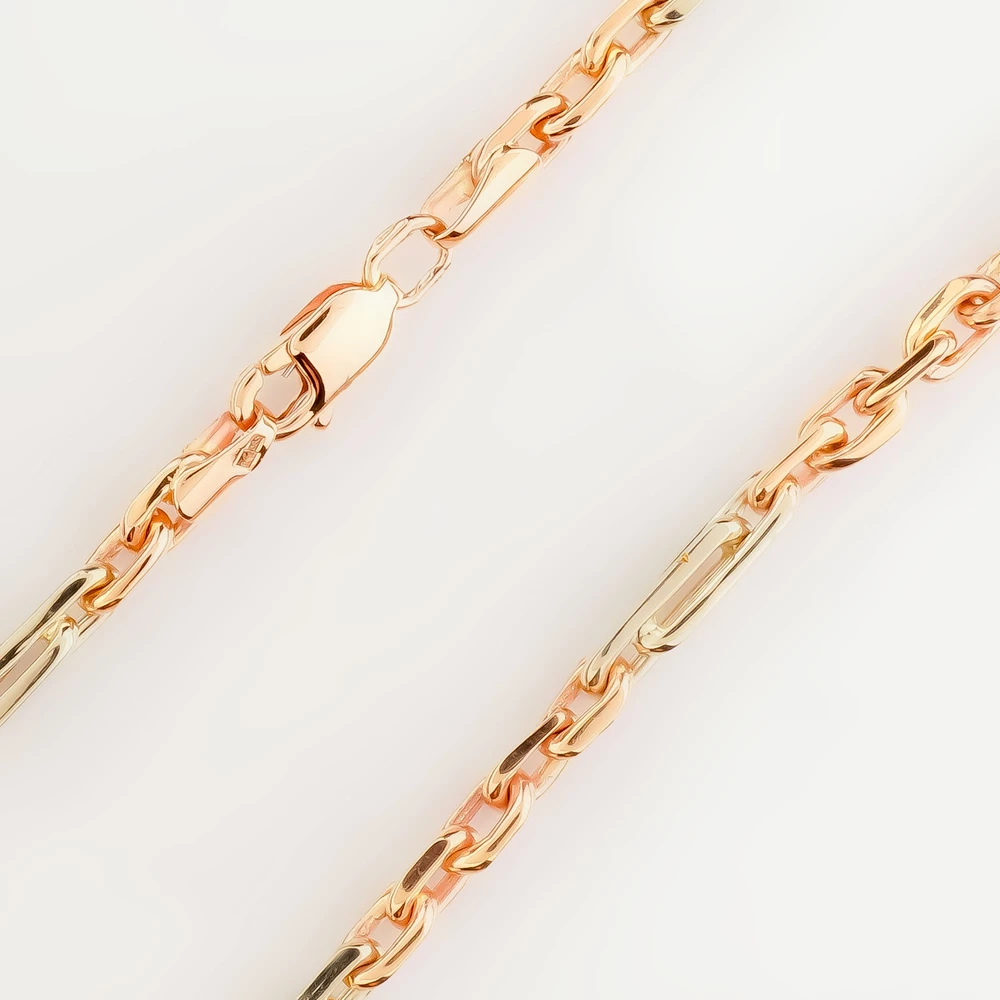 Цепь из красного золота 585 пробы