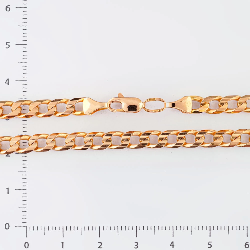 Цепь из красного золота 585 пробы