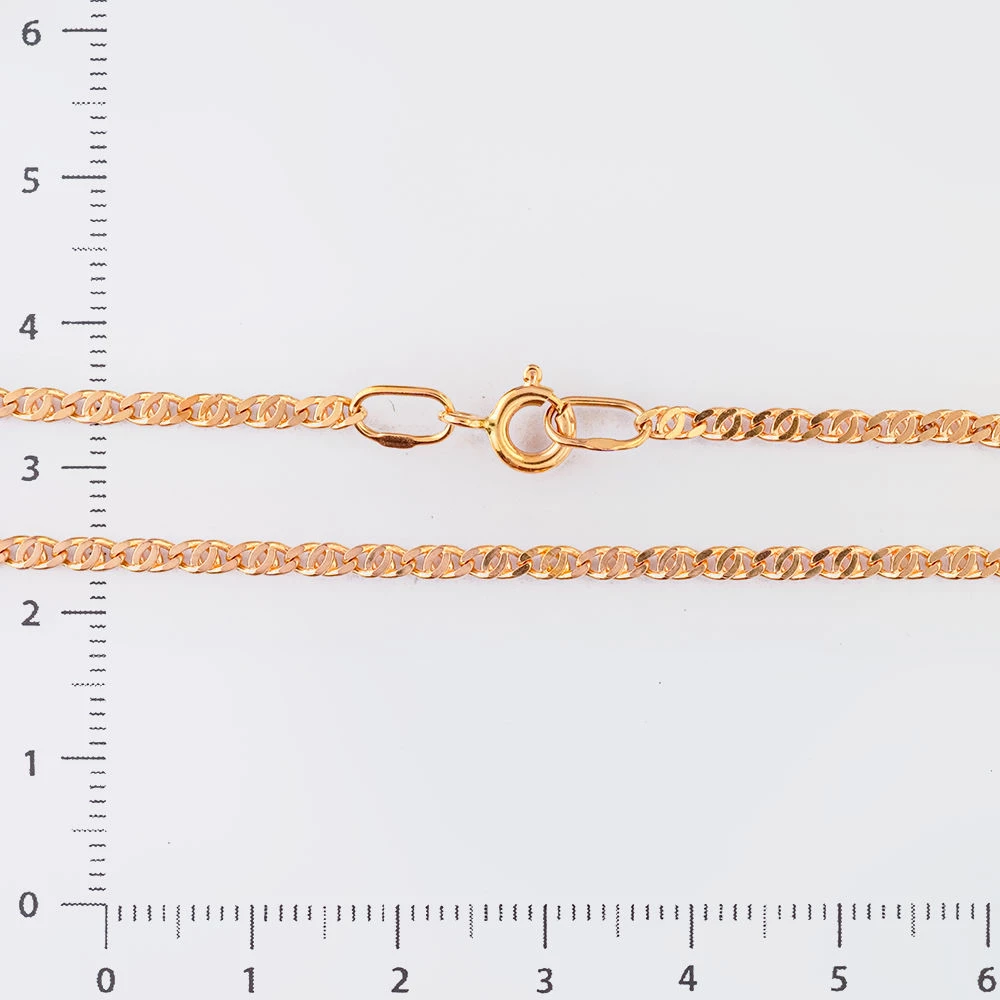 Цепь из красного золота 585 пробы