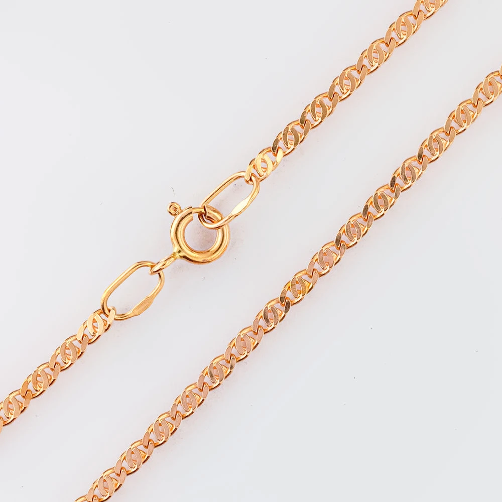 Цепь из красного золота 585 пробы