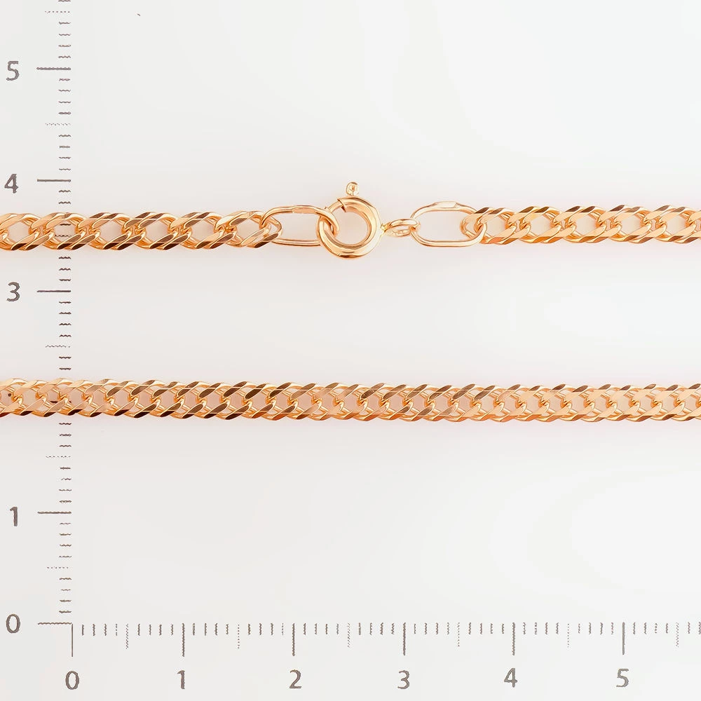 Цепь из красного золота 585 пробы