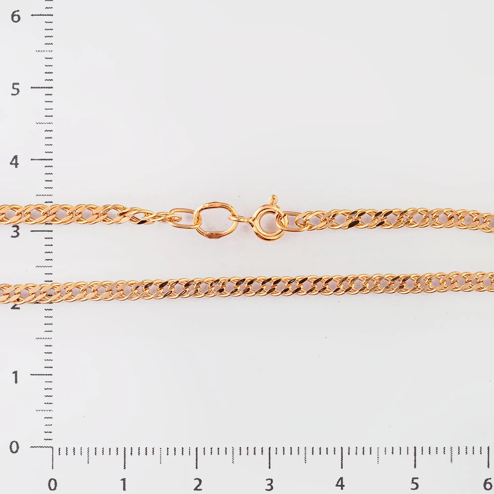 Цепь из красного золота 585 пробы