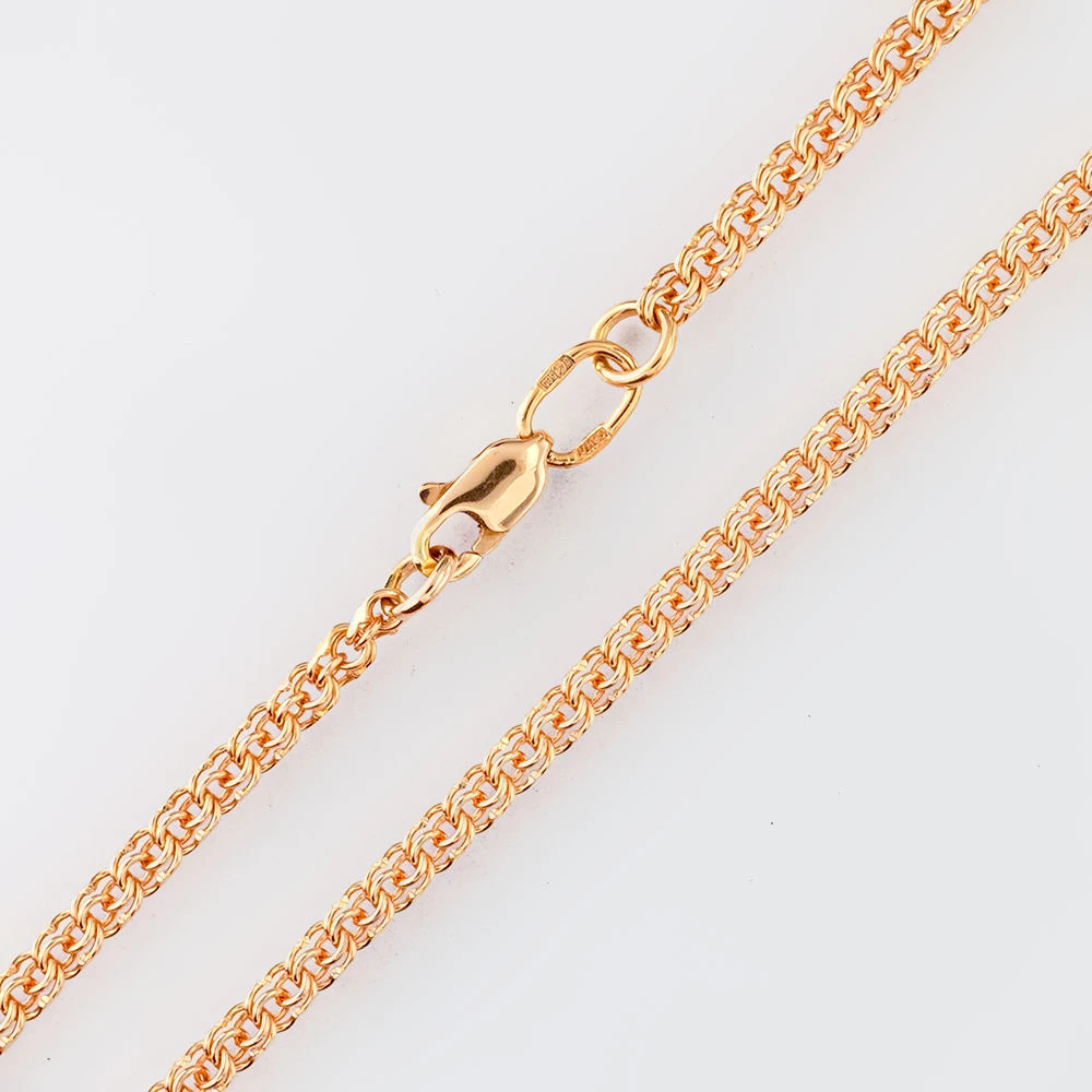 Цепь из красного золота 585 пробы