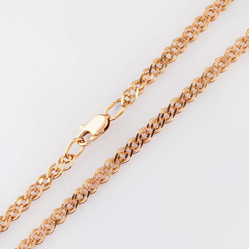 Цепь из красного золота 585 пробы