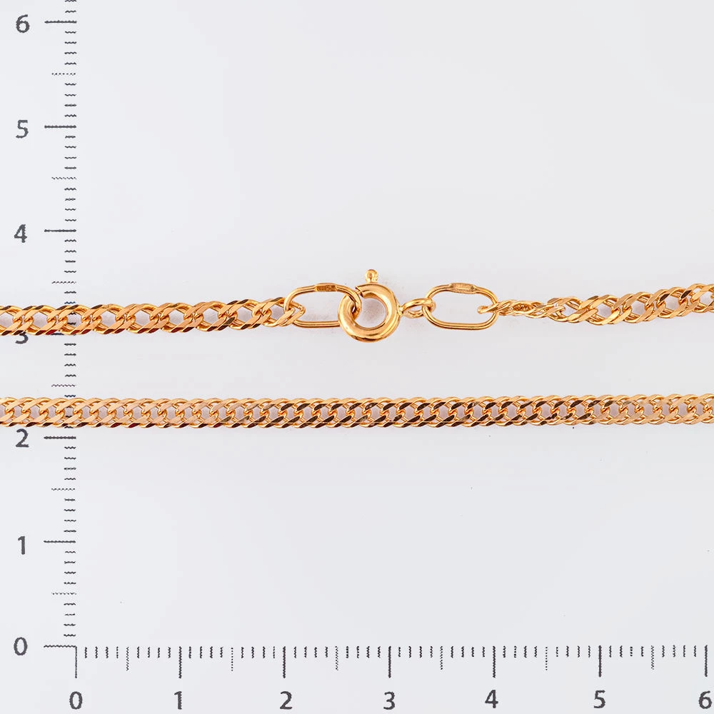 Цепь из красного золота 585 пробы