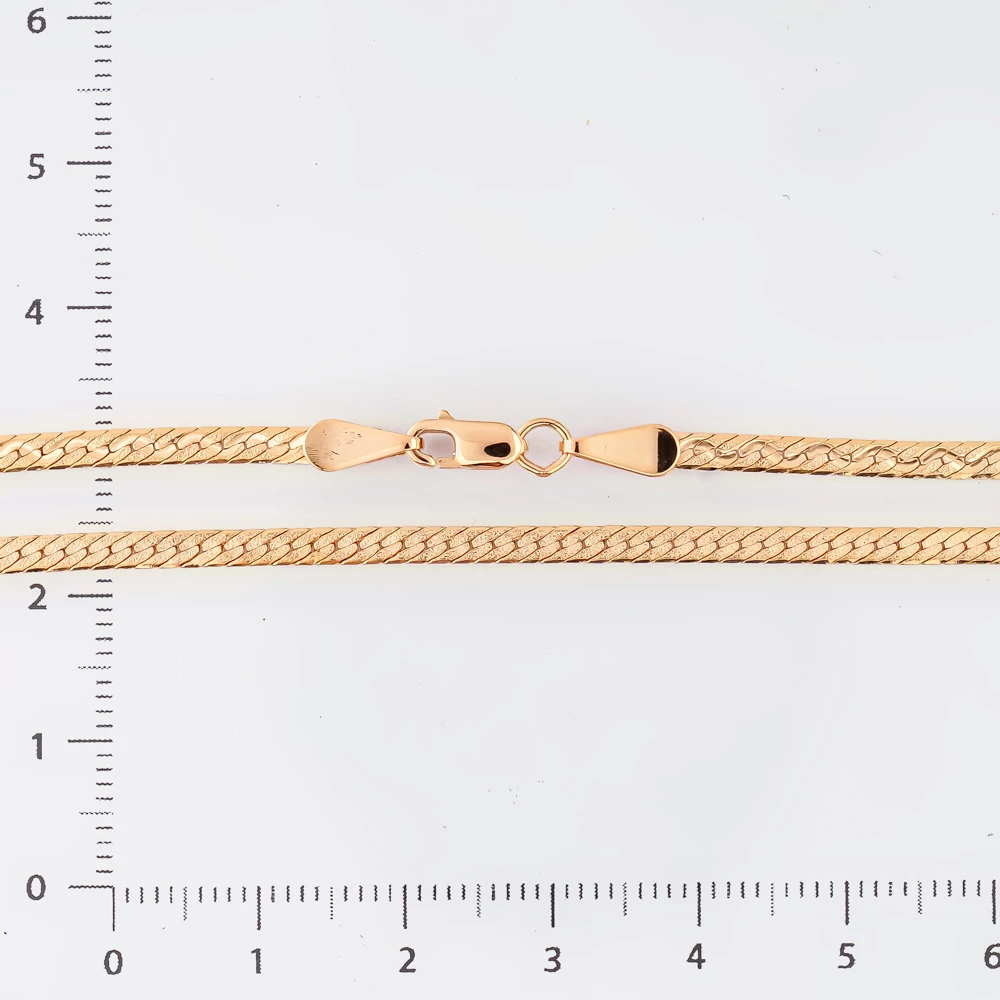 Цепь из красного золота 585 пробы