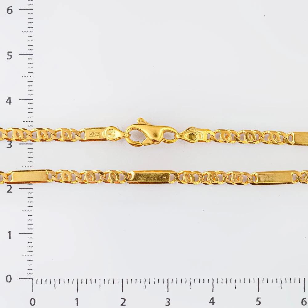 Цепь из желтого золота 750 пробы