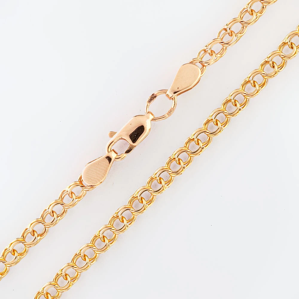 Цепь из красного золота 585 пробы