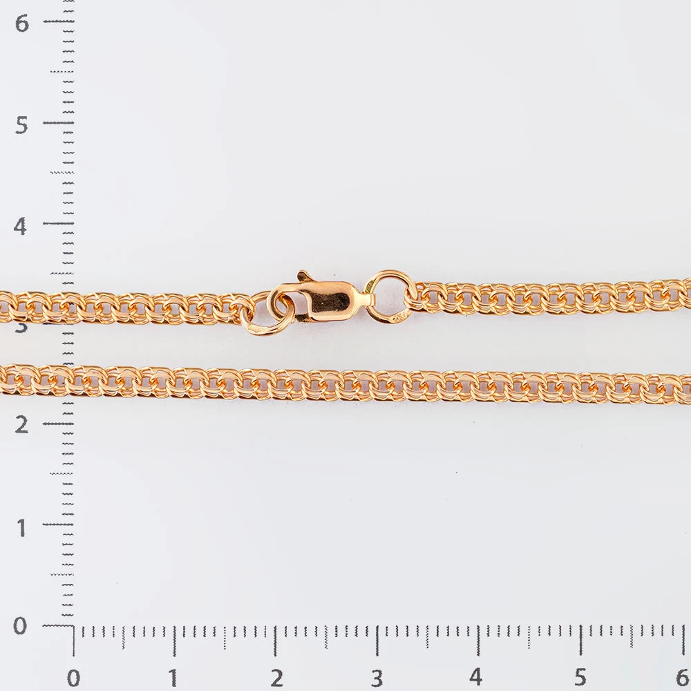 Цепь из красного золота 585 пробы