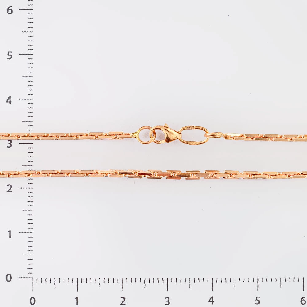 Цепь из красного золота 585 пробы