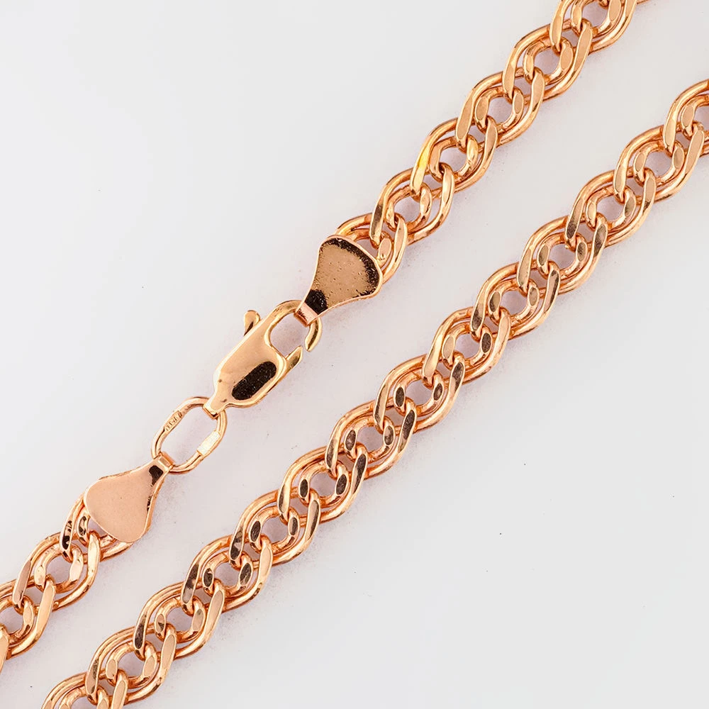 Цепь из красного золота 585 пробы