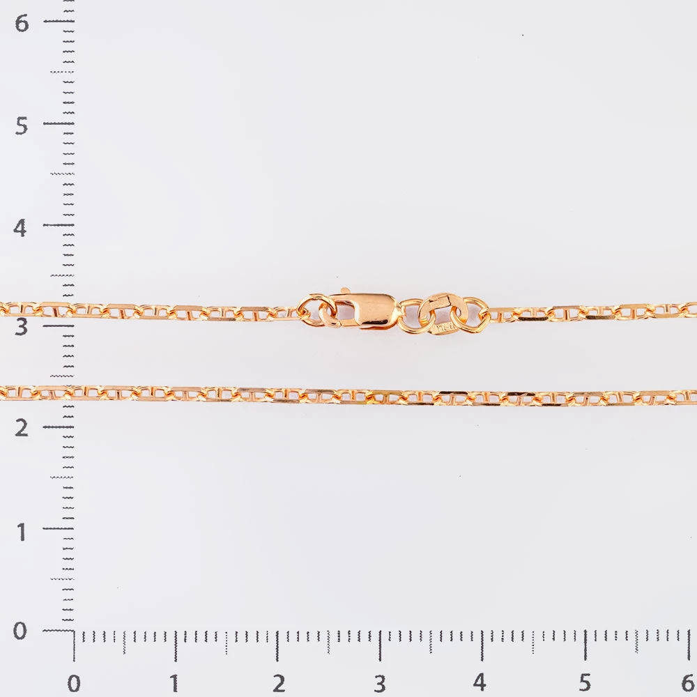 Цепь из красного золота 585 пробы