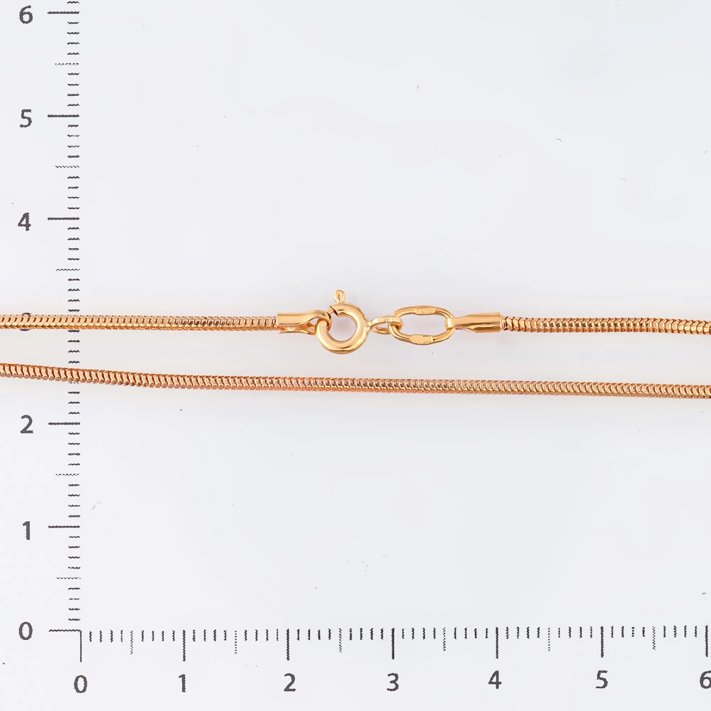 Цепь из красного золота 585 пробы