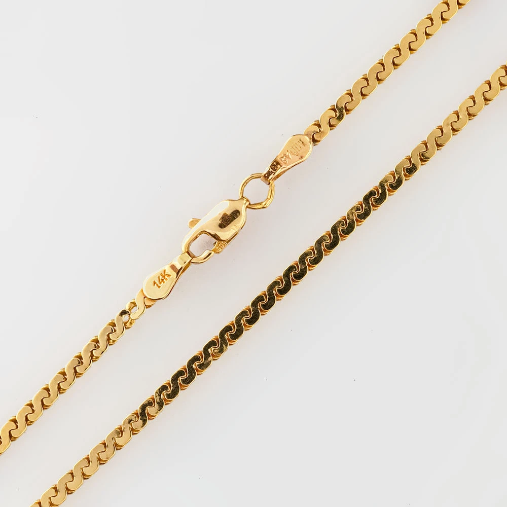 Цепь из желтого золота 585 пробы