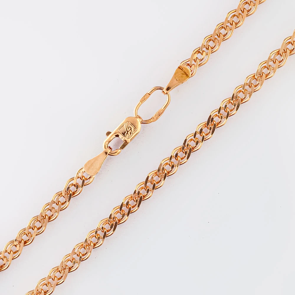 Цепь из красного золота 585 пробы