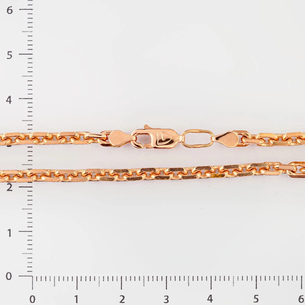 Цепь из красного золота 585 пробы