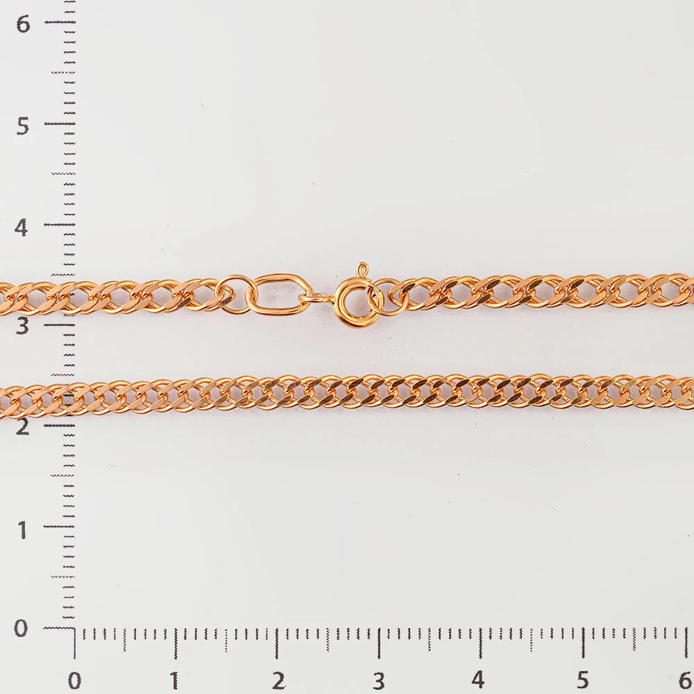Цепь из красного золота 585 пробы