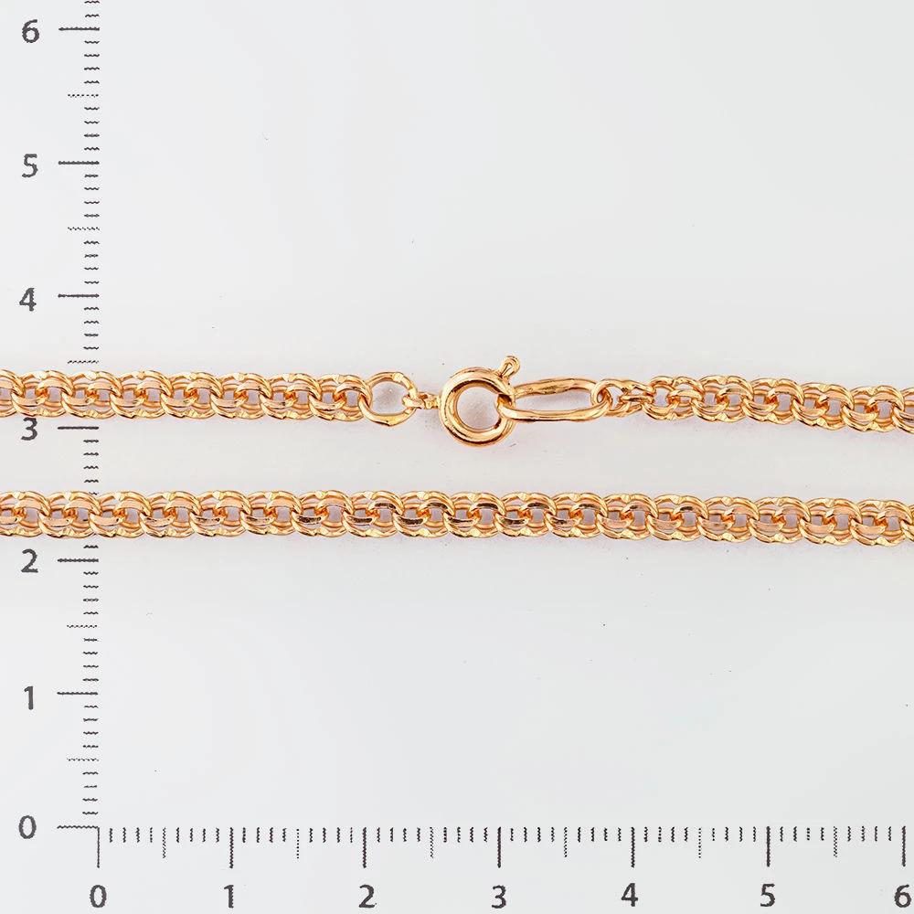 Цепь из красного золота 585 пробы