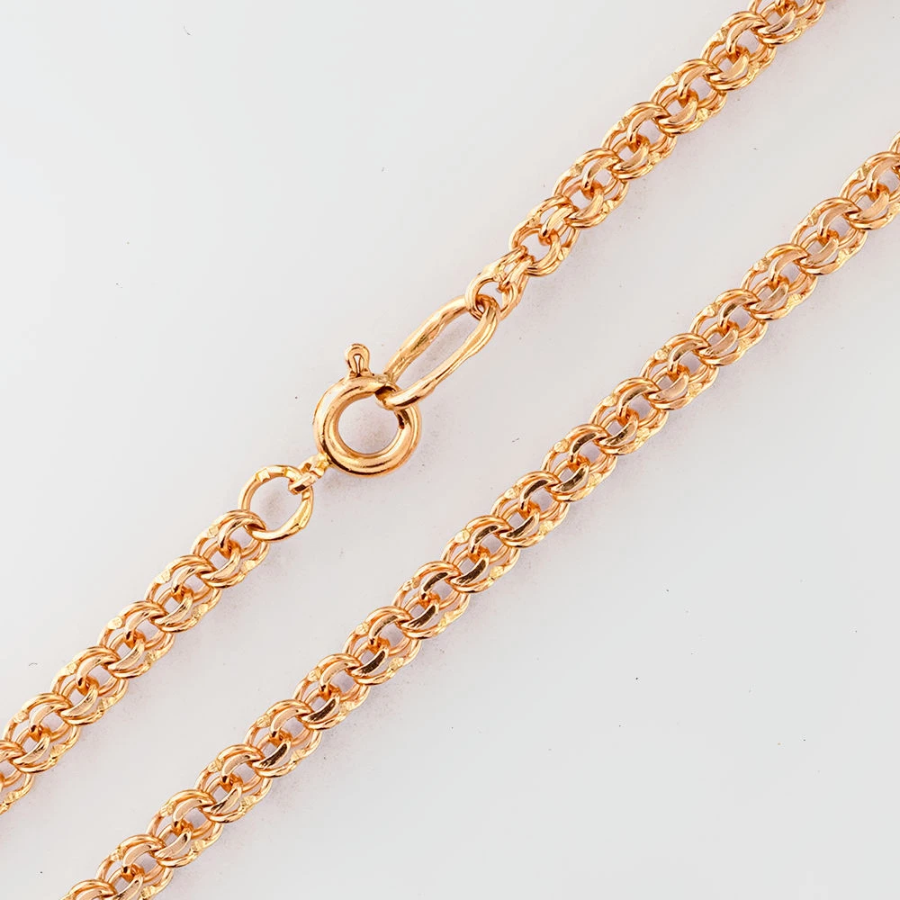 Цепь из красного золота 585 пробы