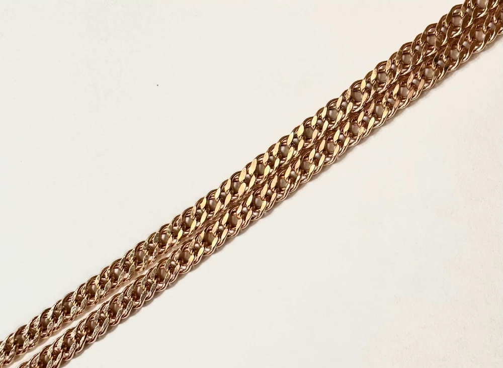 Цепь из красного золота 585 пробы