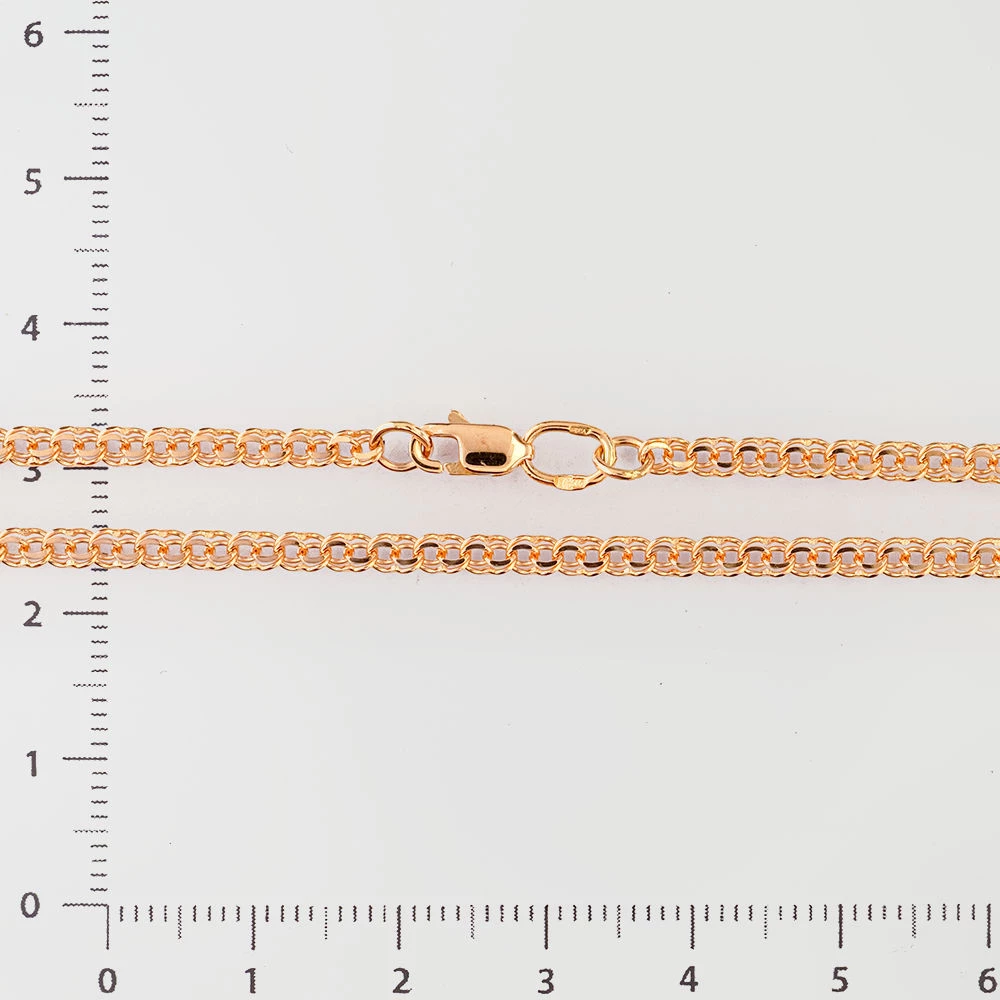 Цепь из красного золота 585 пробы