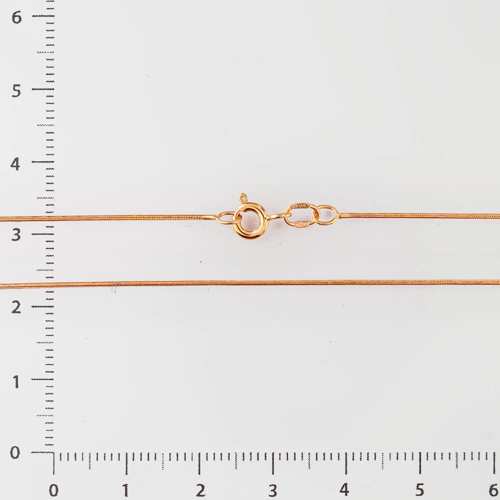 Цепь из красного золота 585 пробы