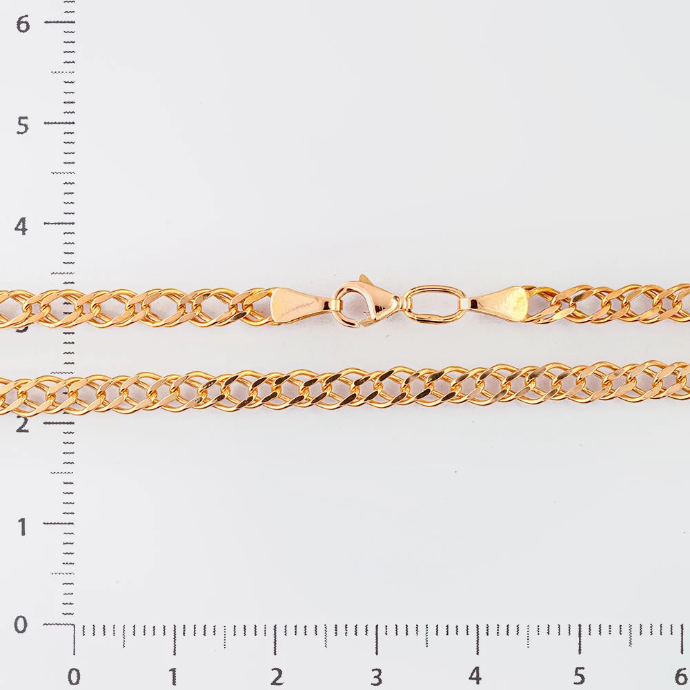 Цепь из красного золота 585 пробы