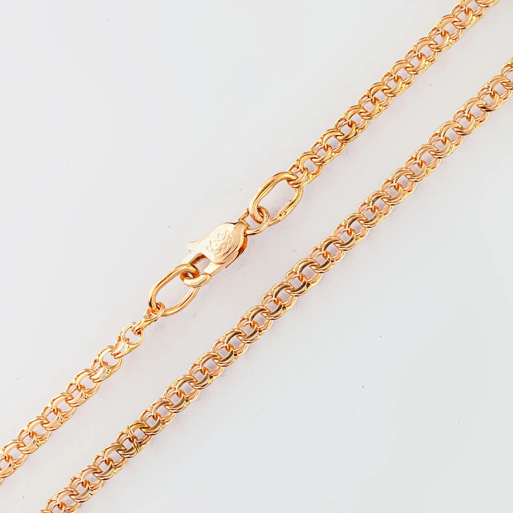 Цепь из красного золота 585 пробы