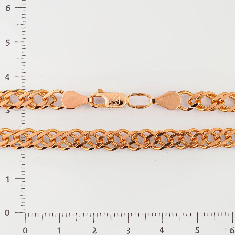 Цепь из красного золота 585 пробы