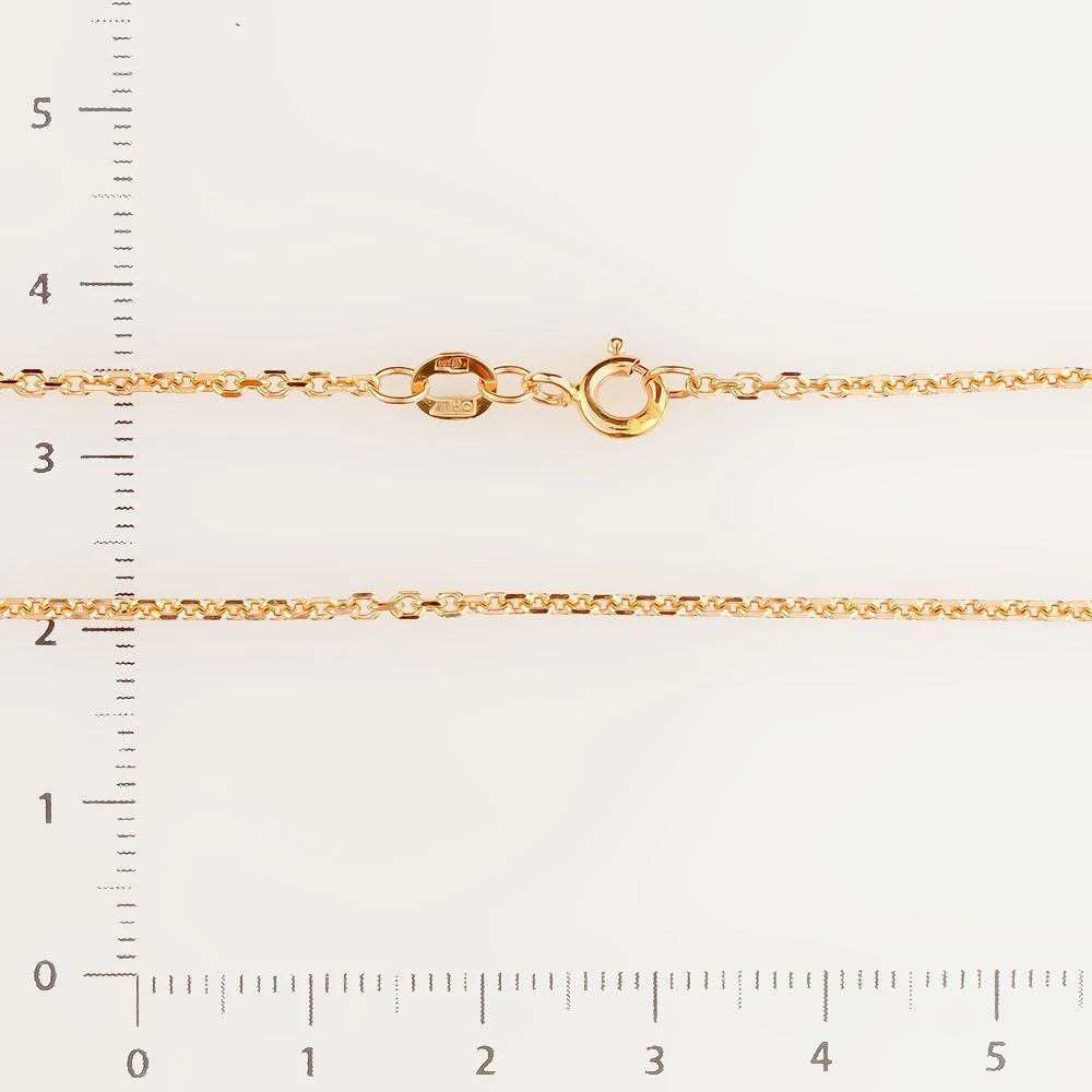 Цепь из красного золота 585 пробы