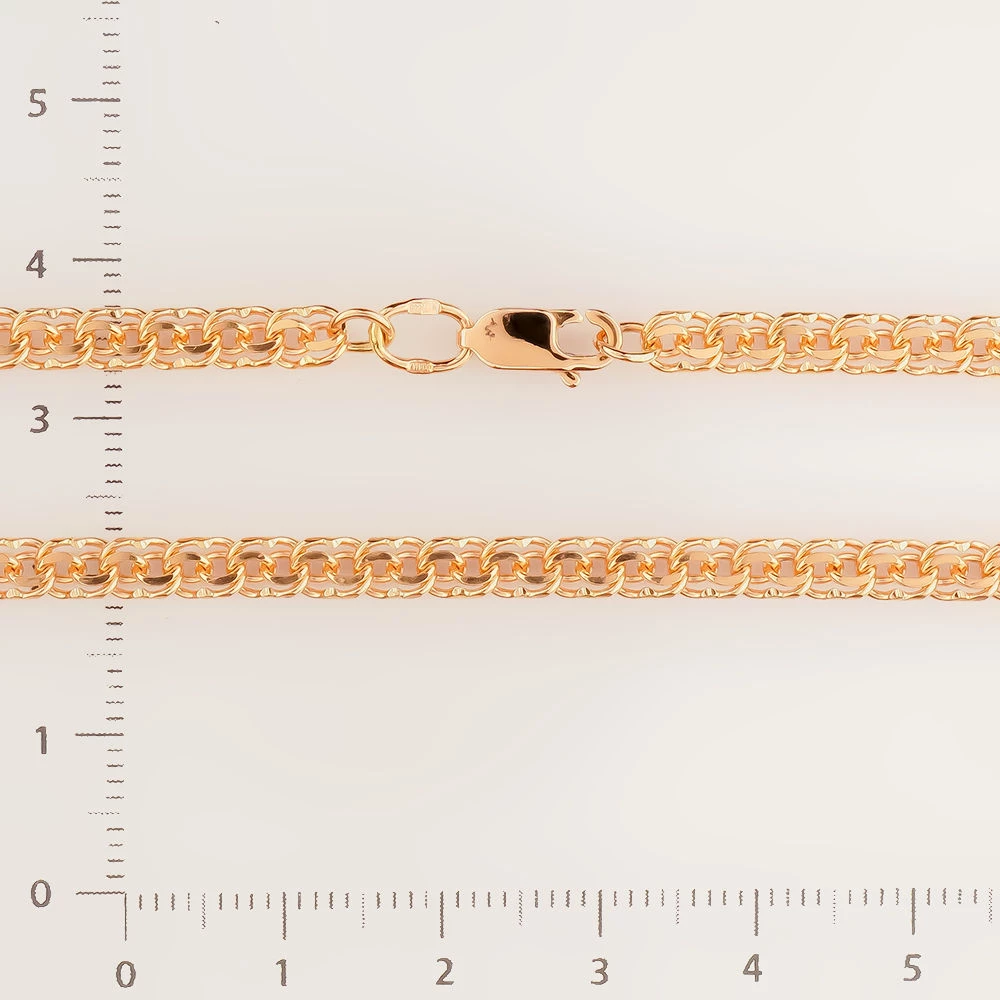 Цепь из красного золота 585 пробы