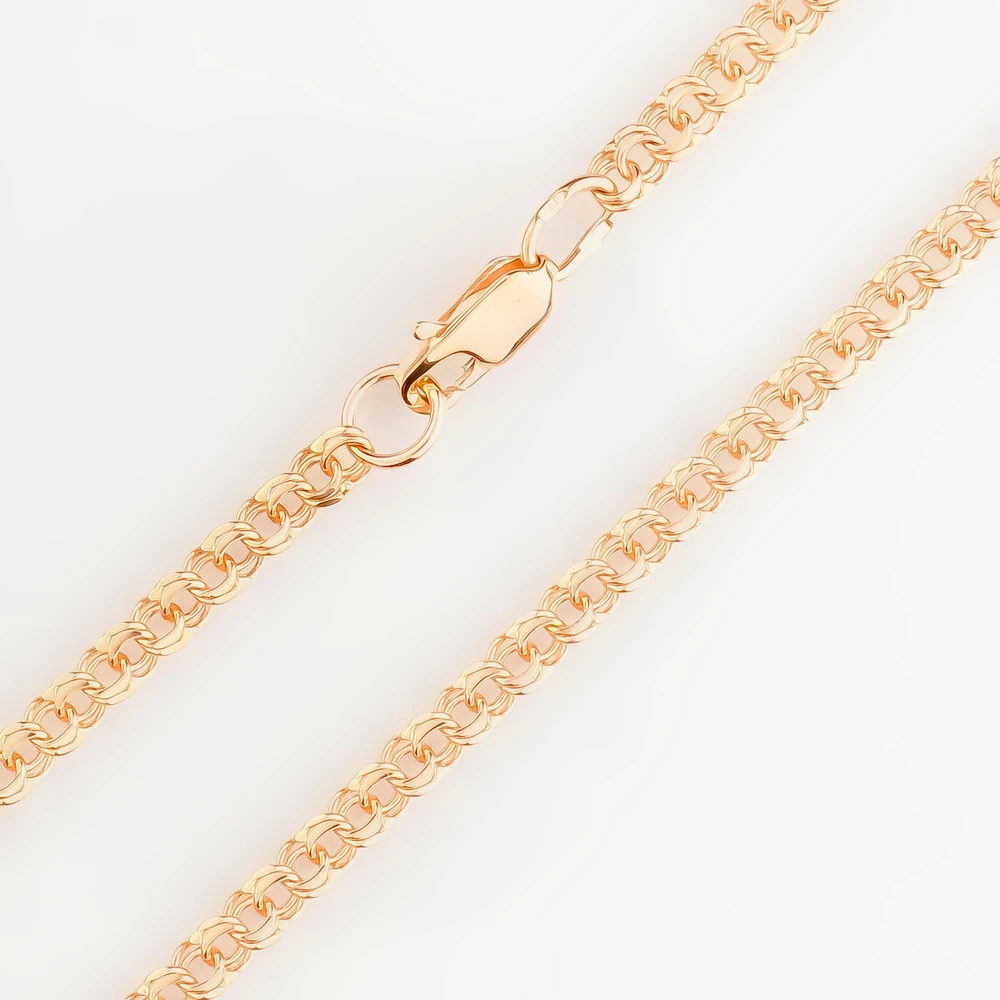 Цепь из красного золота 585 пробы