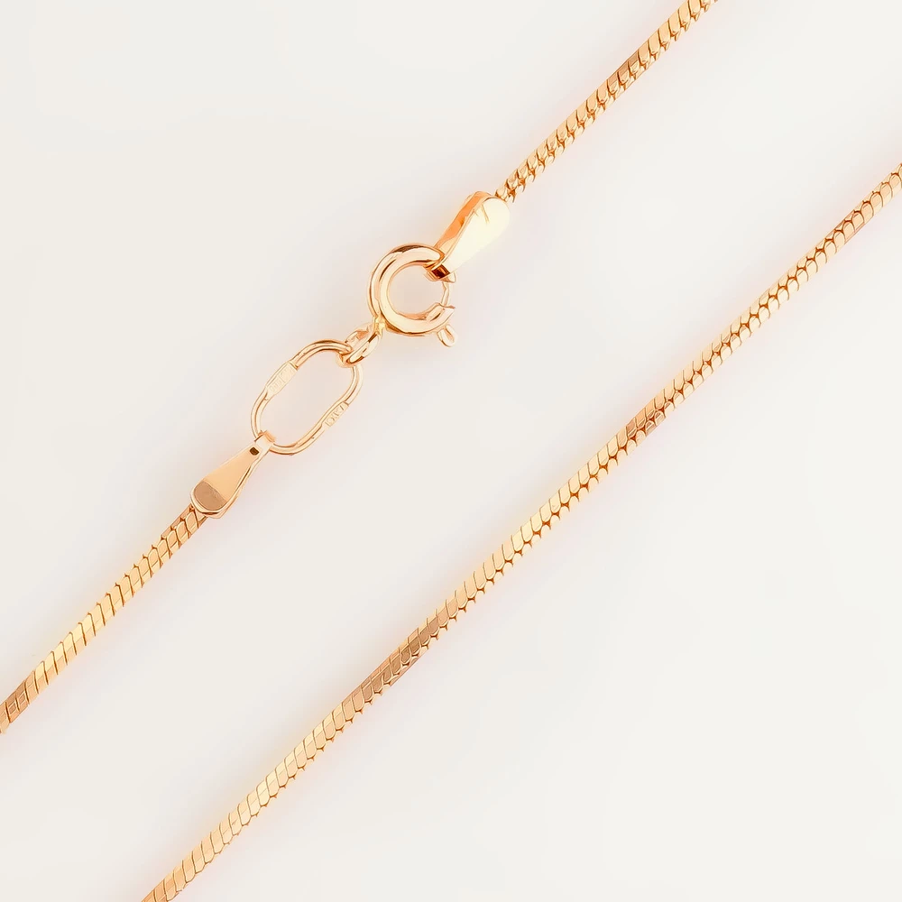 Цепь из красного золота 585 пробы