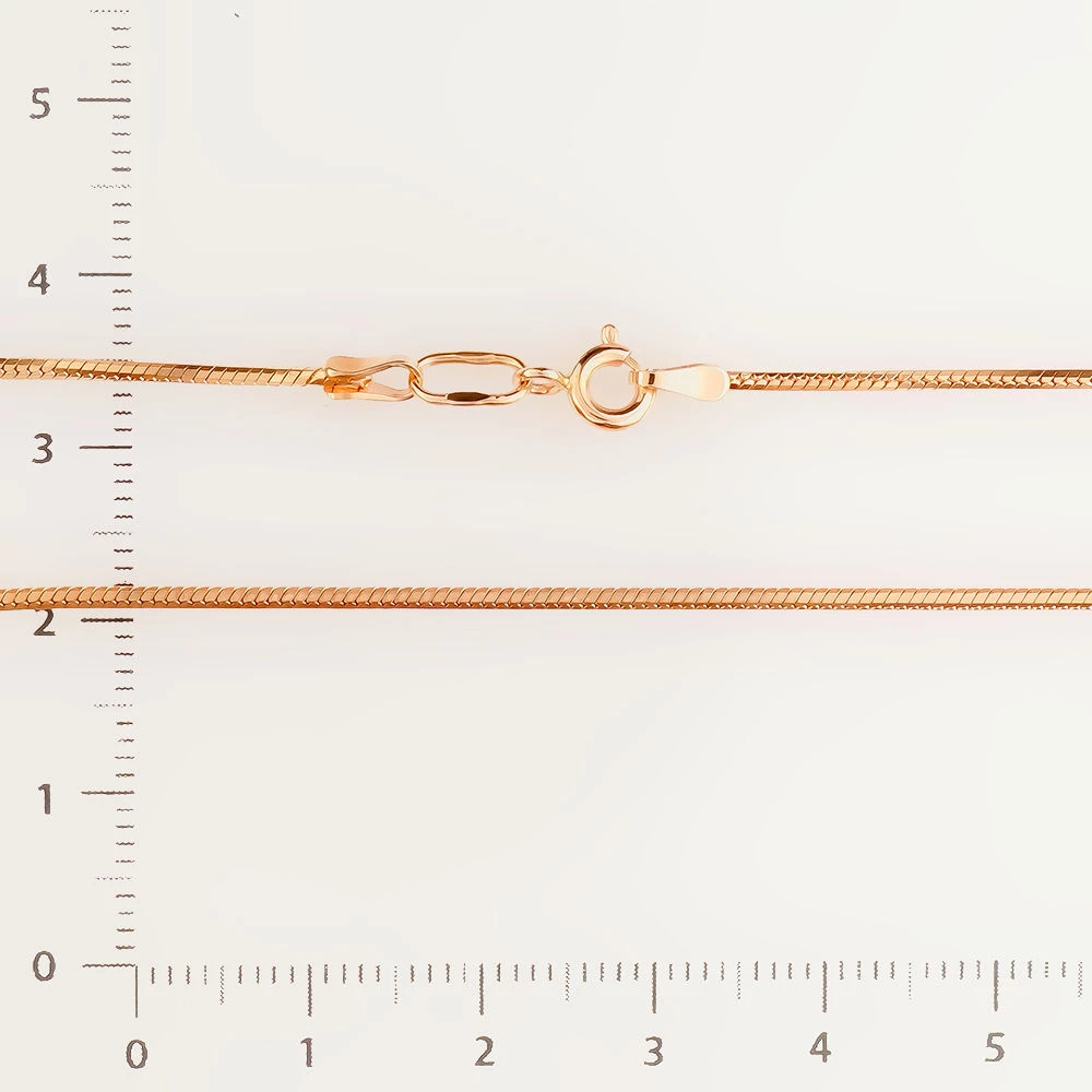 Цепь из красного золота 585 пробы