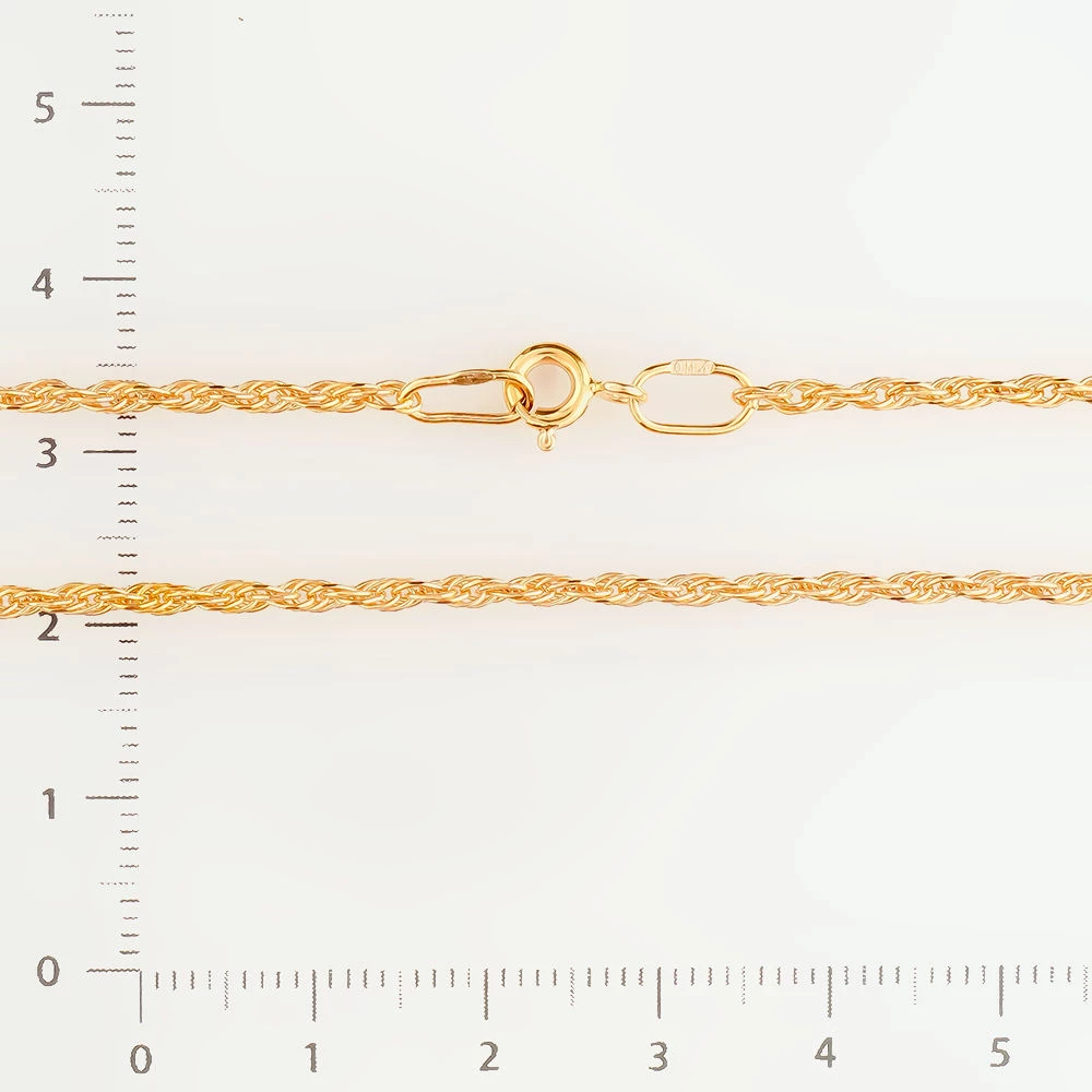 Цепь из красного золота 585 пробы