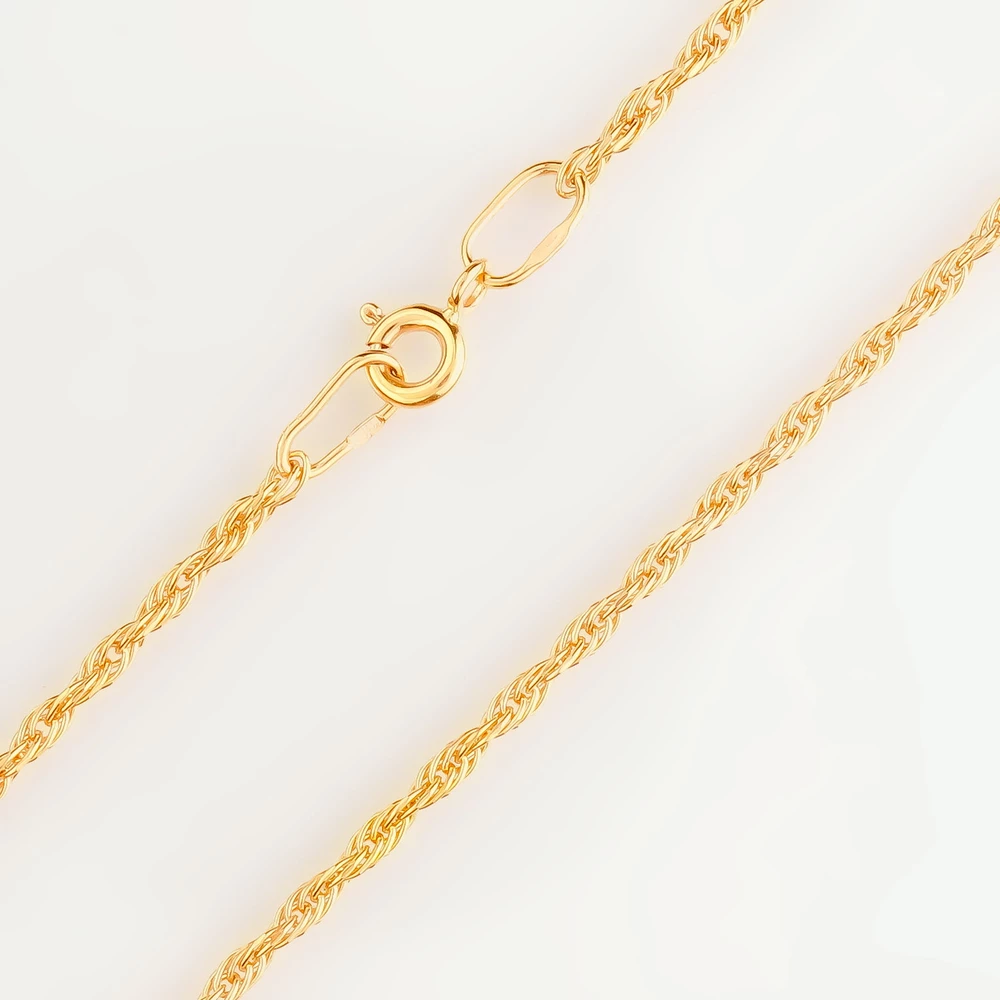 Цепь из красного золота 585 пробы