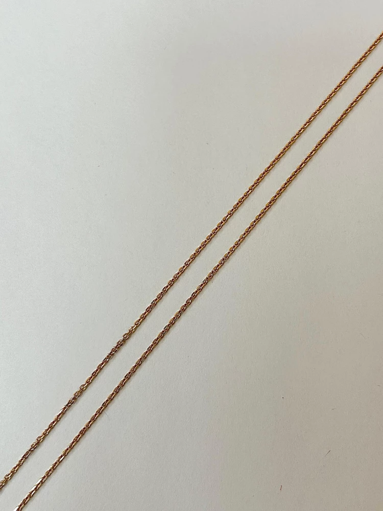 Цепь из красного золота 585 пробы