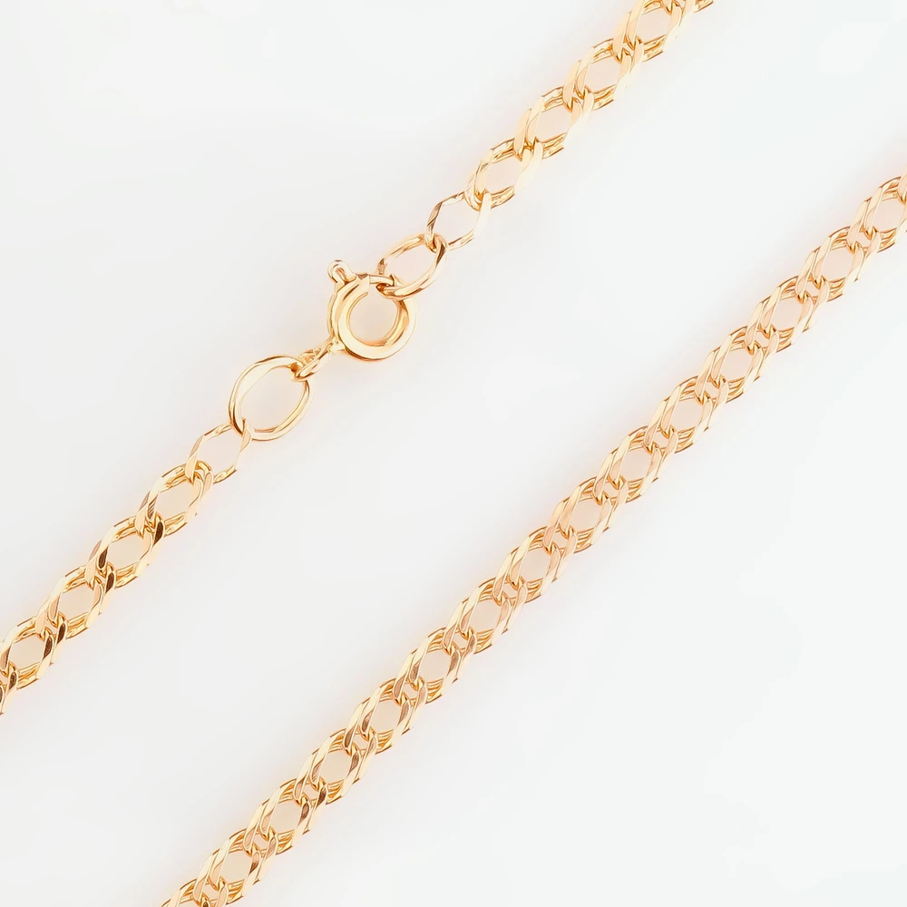 Цепь из красного золота 585 пробы