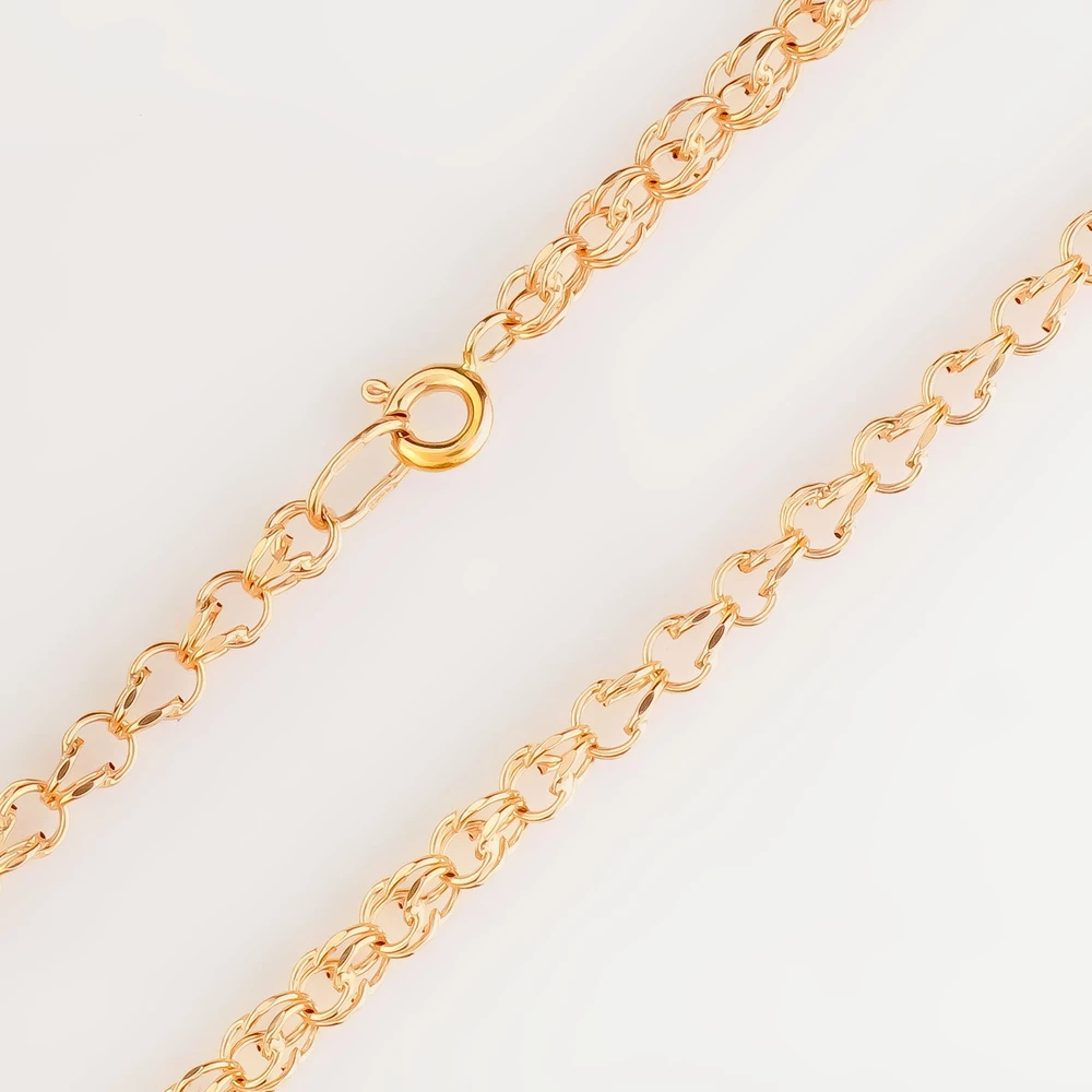 Цепь из красного золота 585 пробы