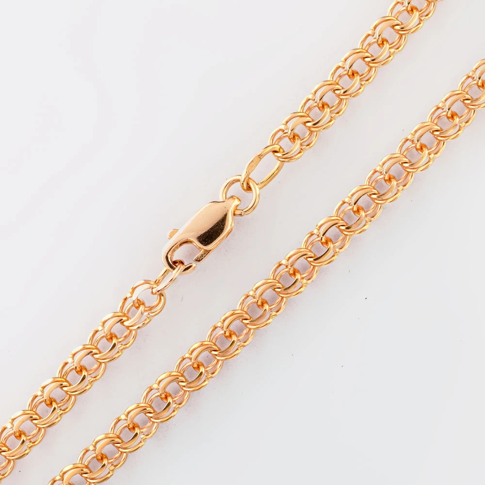 Цепь из красного золота 585 пробы