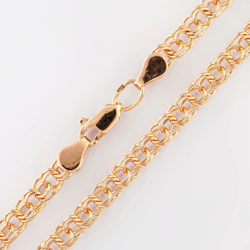 Цепь из красного золота 585 пробы