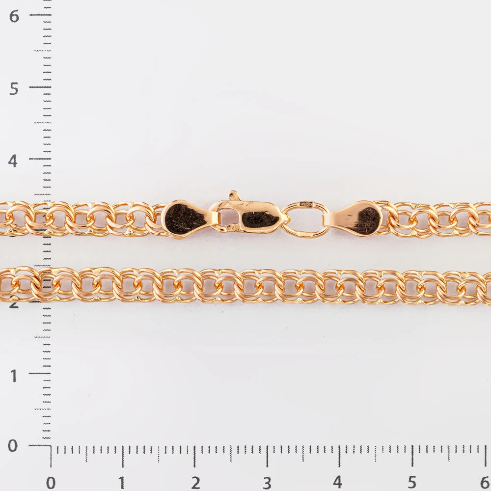 Цепь из красного золота 585 пробы