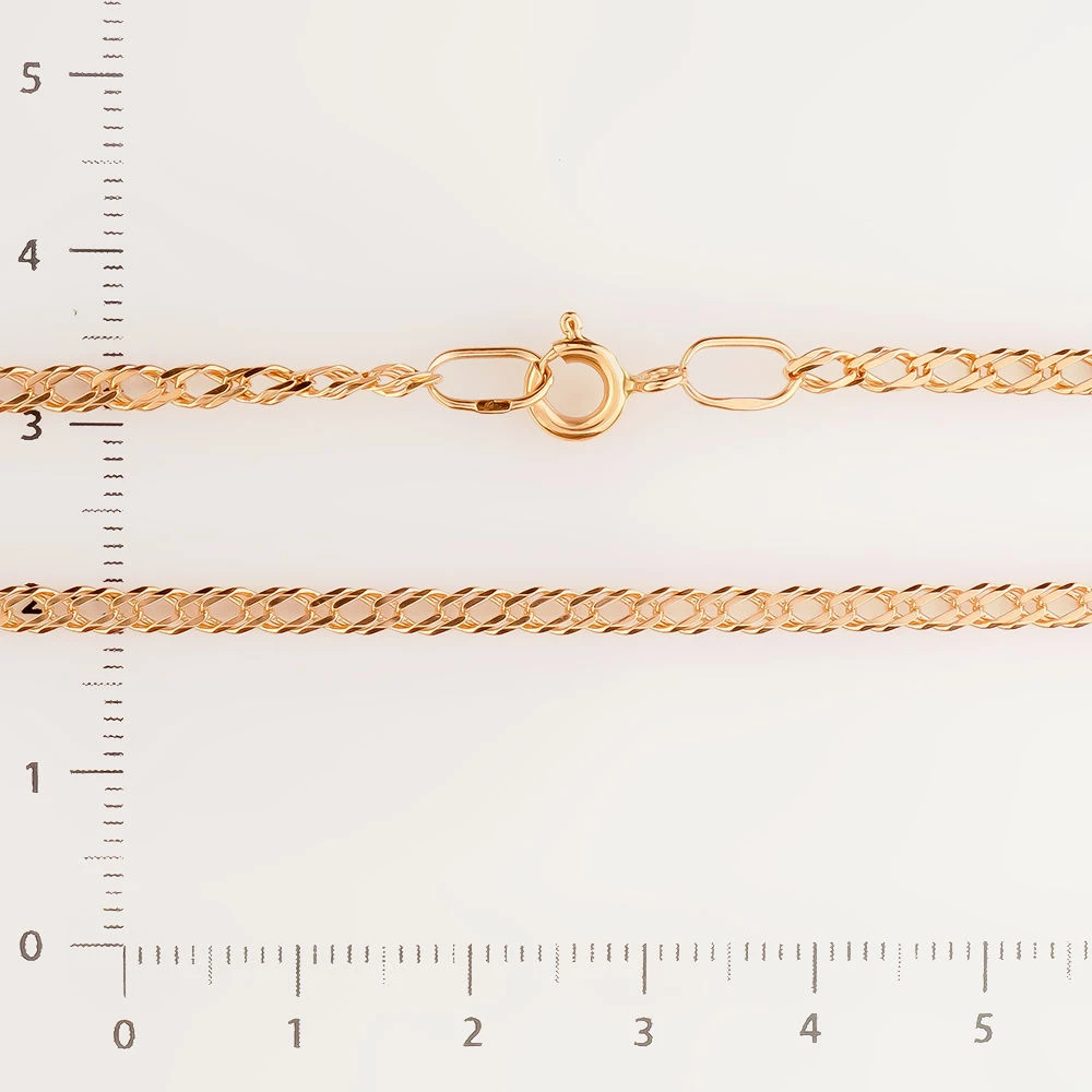 Цепь из красного золота 585 пробы