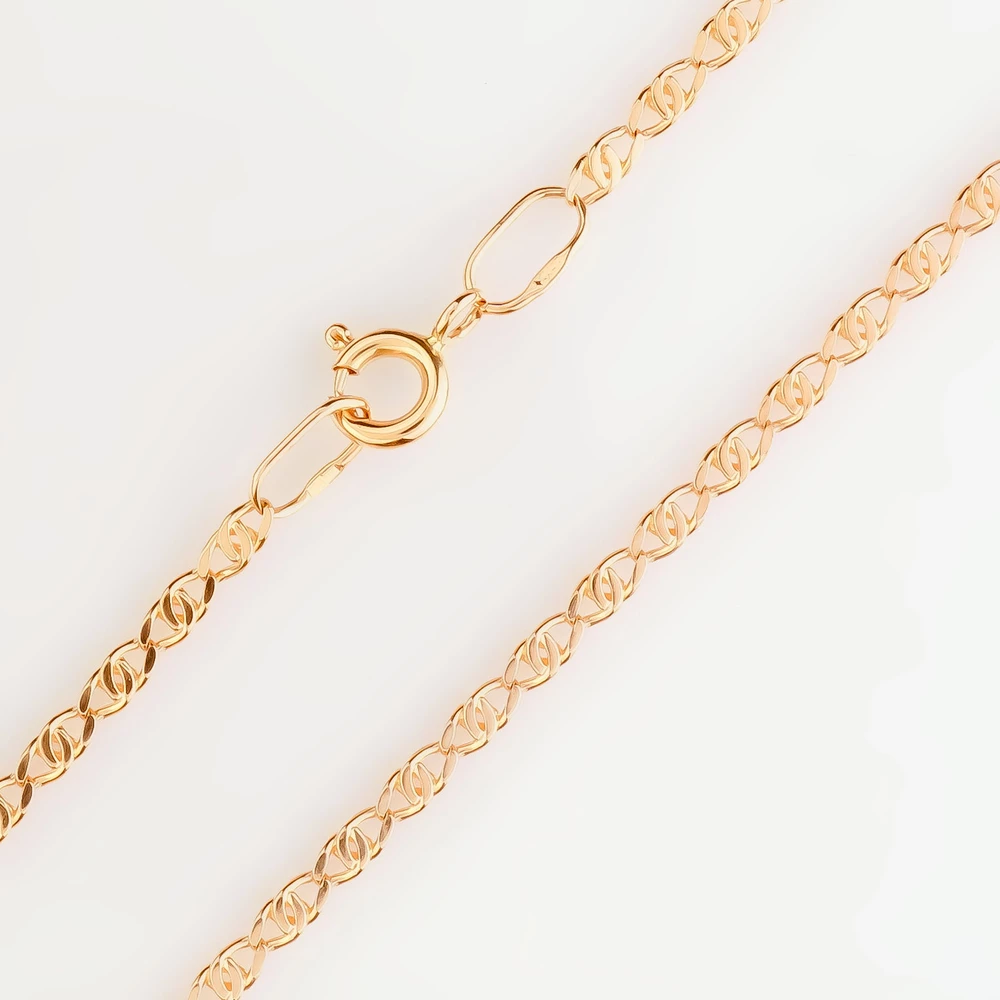 Цепь из красного золота 585 пробы