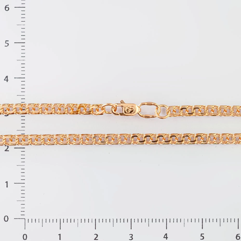 Цепь из красного золота 585 пробы