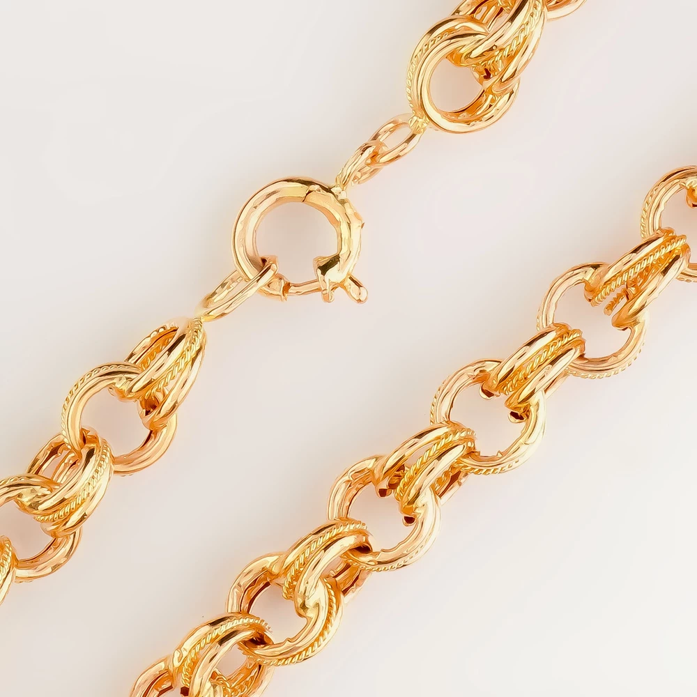 Цепь из красного золота 583 пробы