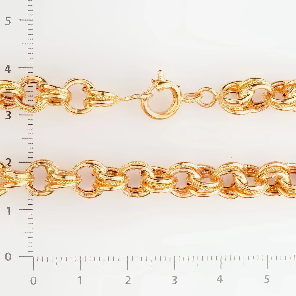 Цепь из красного золота 583 пробы