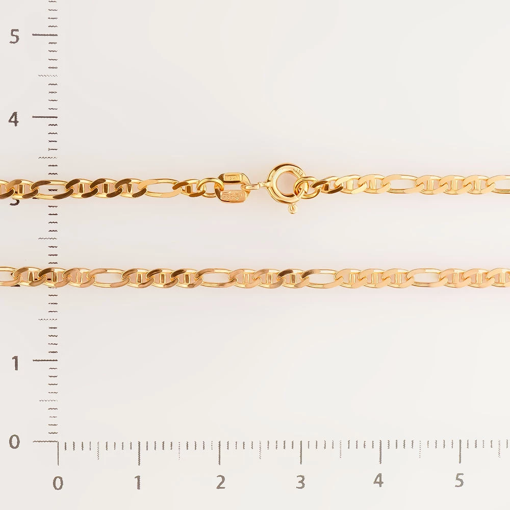 Цепь из красного золота 585 пробы